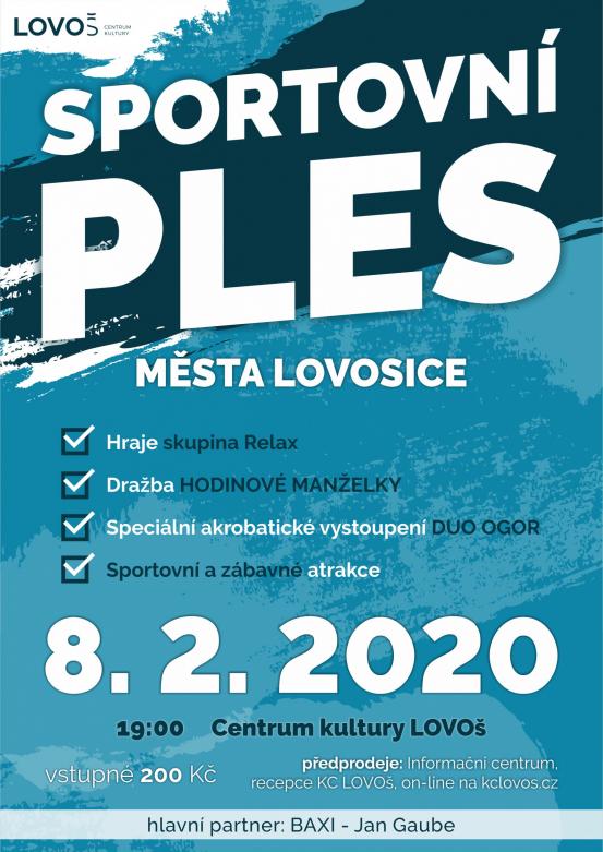 Sportovní ples, plakát