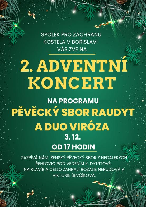 2. adventní koncert v Bořislavi