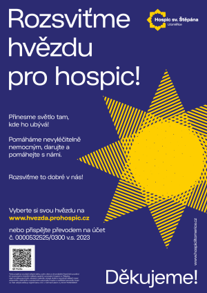 Rozsviťme hvězdu pro Hospic sv. Stepana
